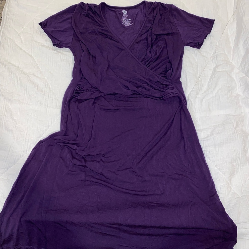 KINDRED BRAVELY *NEW* Bamboo Maternity & Nursing Nightgown